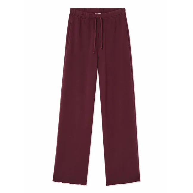 Jogger Atubay Coton | Lie de vin