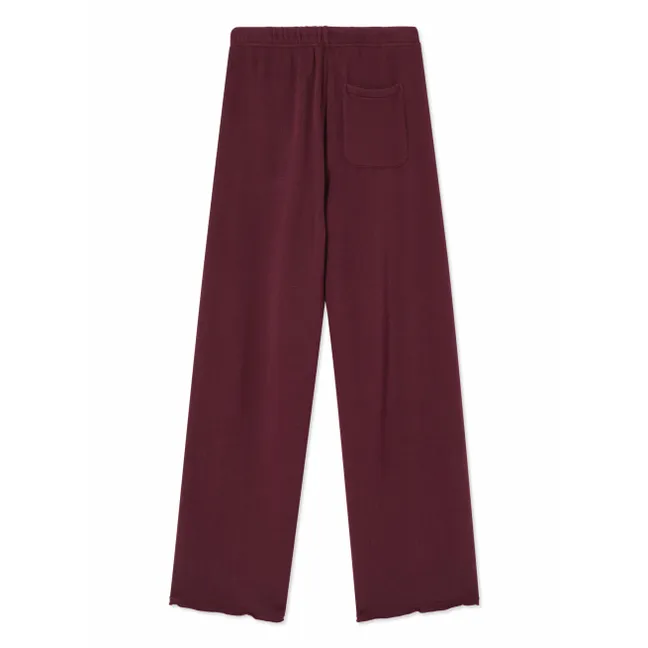 Jogger Atubay Coton | Lie de vin