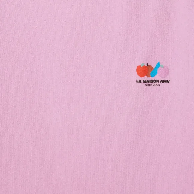 T-shirt Atubay Coton | Rose Litchi