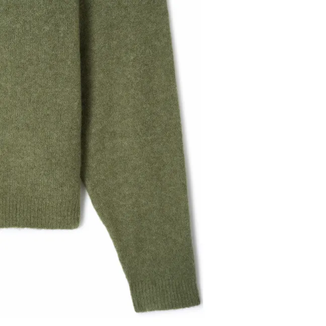 Pull Damsville Laine | Vert kaki