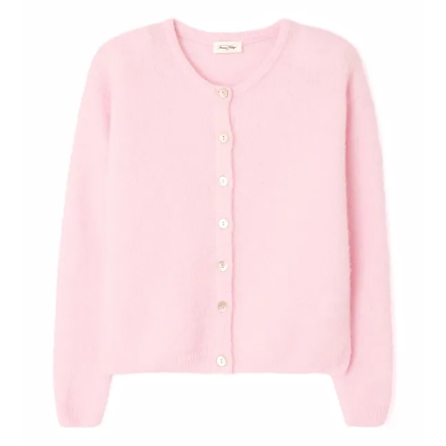 Gilet Vitow Alpaga | Rose bonbon