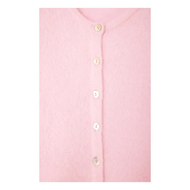 Gilet Vitow Alpaga | Rose bonbon