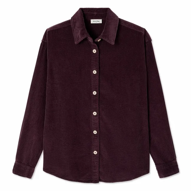 Chemise Padow Coton | Aubergine