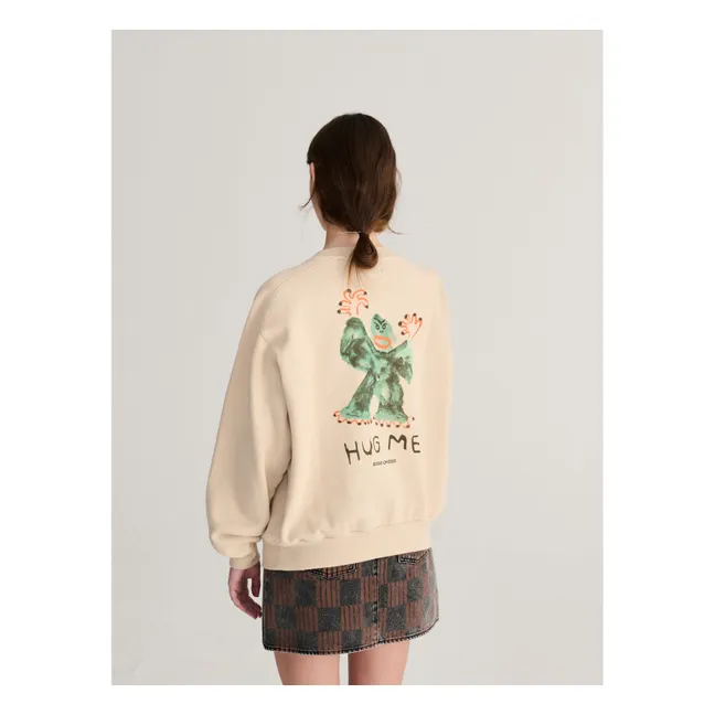 Sweat Hug Me Coton Bio | Beige