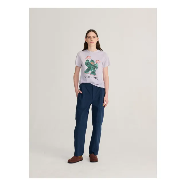 T-shirt Hug Me Coton Bio | Lavande