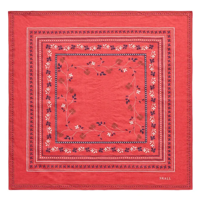 Foulard Skall Classic Coton Bio | Rouge