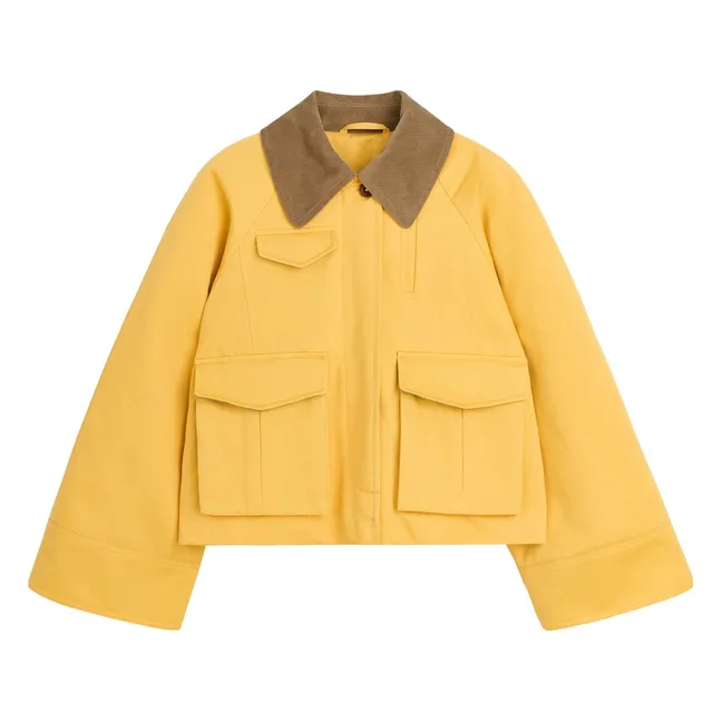 Veste Gaby Coton Bio | Jaune