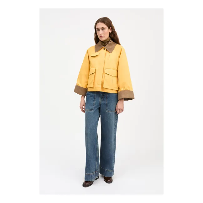 Veste Gaby Coton Bio | Jaune