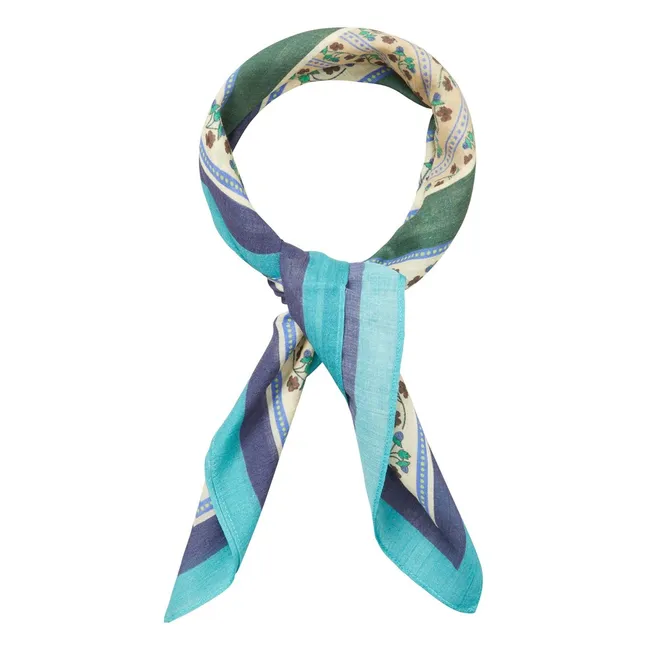 Foulard Elyria Coton | Vert sapin