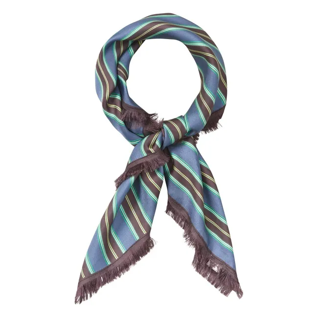 Foulard Velora Soie | Indigo