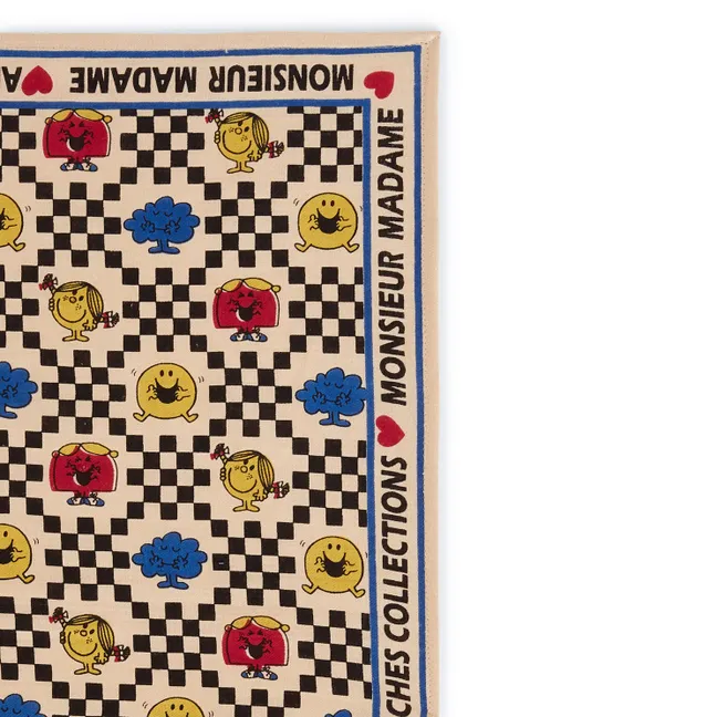 Petit Foulard Manika - Apaches x Monsieur Madame | Ecru
