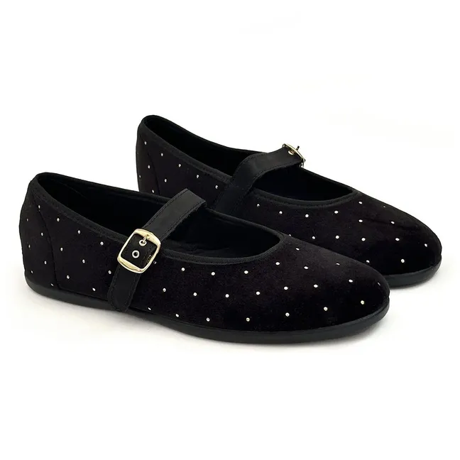 Ballerines Palma Clous - Collection Femme | Noir