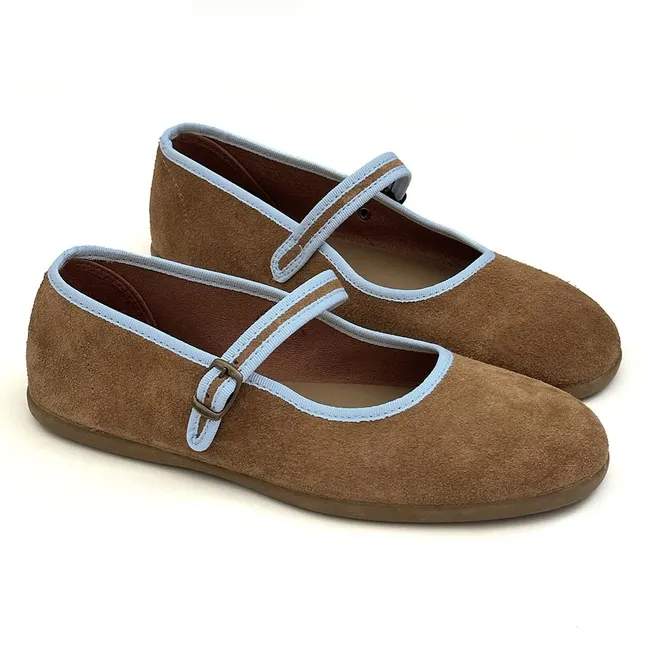 Ballerines Cantabria Daim | Camel