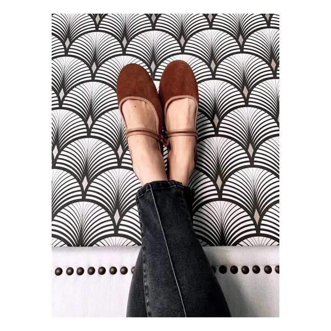 Ballerines Salamanca Cocoon Daim - Collection Femme | Camel