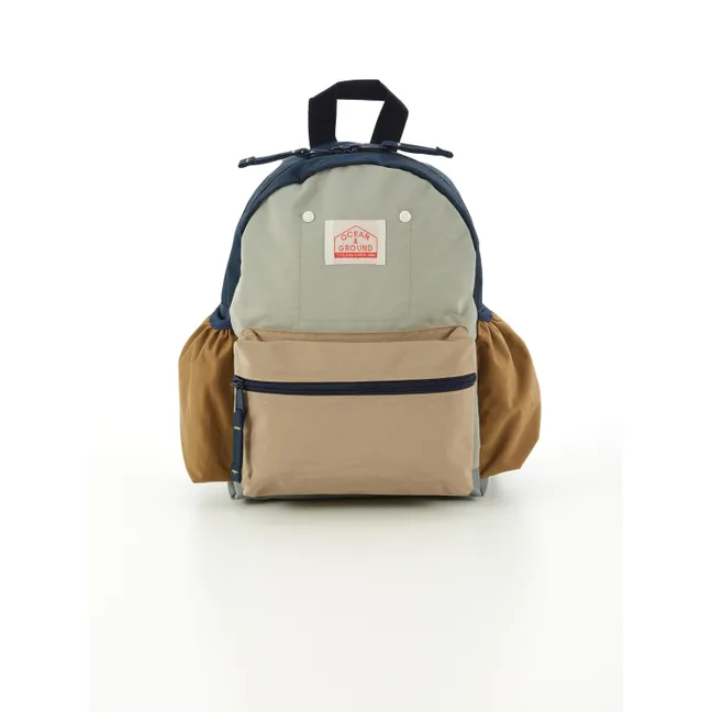 Sac à Dos Color Block Multi | Gris clair