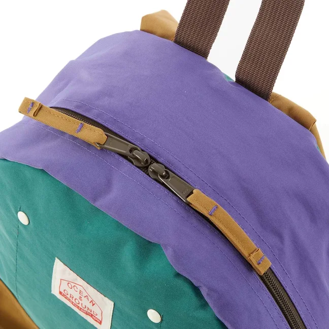 Sac à Dos Color Block Multi | Vert émeraude