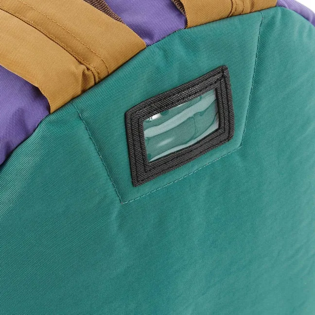Sac à Dos Color Block Multi | Vert émeraude
