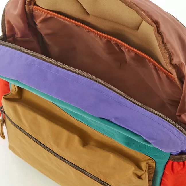 Sac à Dos Color Block Multi | Vert émeraude