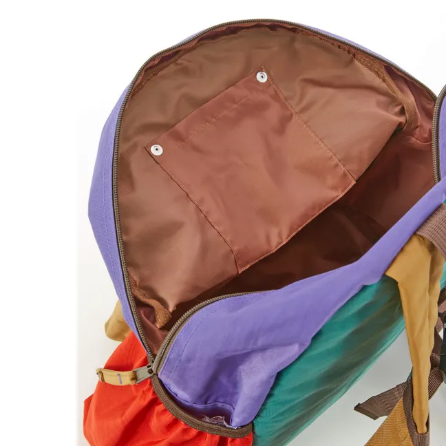 Sac à Dos Color Block Multi | Vert émeraude
