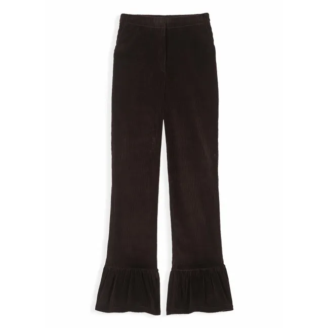 Pantalon Percy Coton | Marron