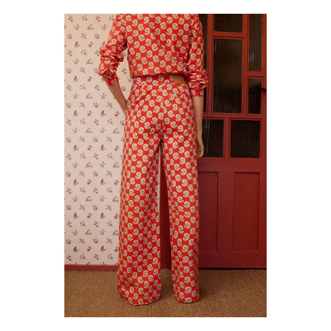 Pantalon Douglas Coton | Rouge