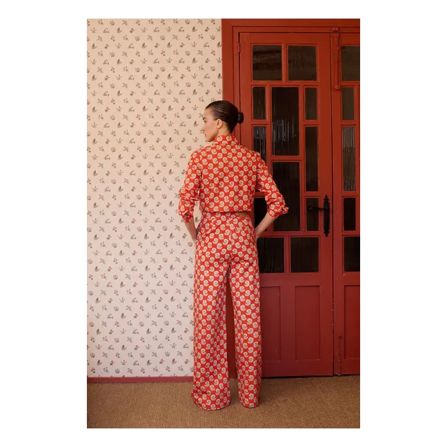 Pantalon Douglas Coton | Rouge