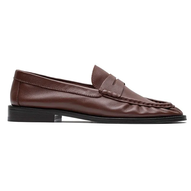 Mocassins Freddie Cuir | Chocolat