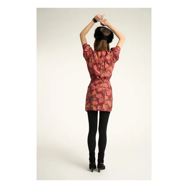 Jupe Fleurs | Bordeaux
