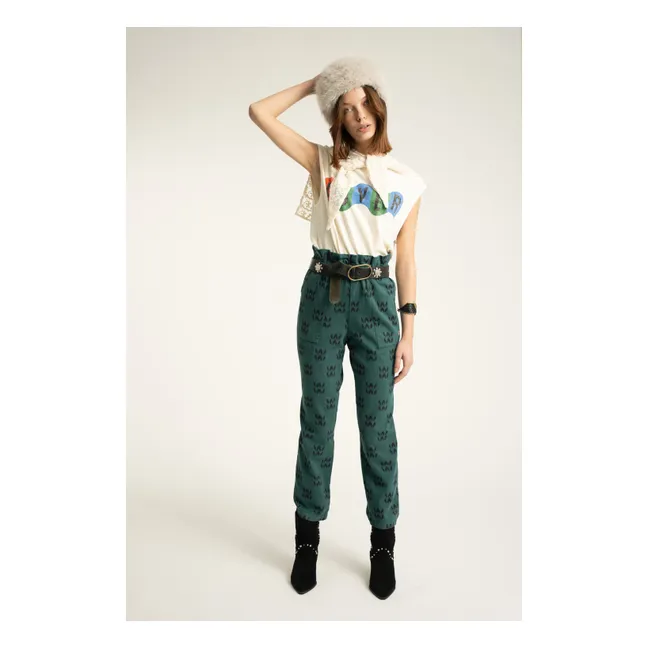 T-shirt Sophie Coton Flamé | Ecru