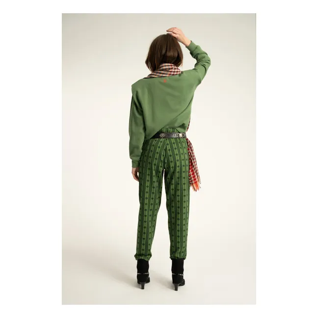 Sweat Claudine Coton Bio | Vert