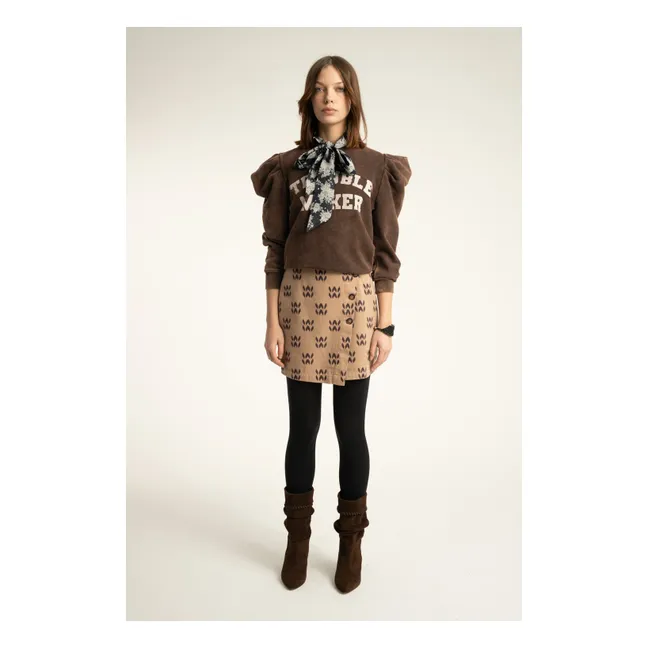 Sweat Matilda Coton Bio | Marron
