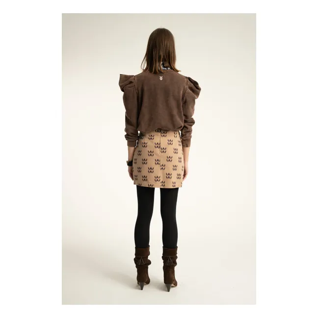 Sweat Matilda Coton Bio | Marron