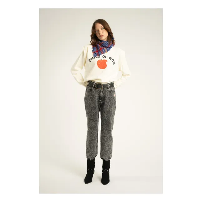 Jean Animal Coton | Washed Black
