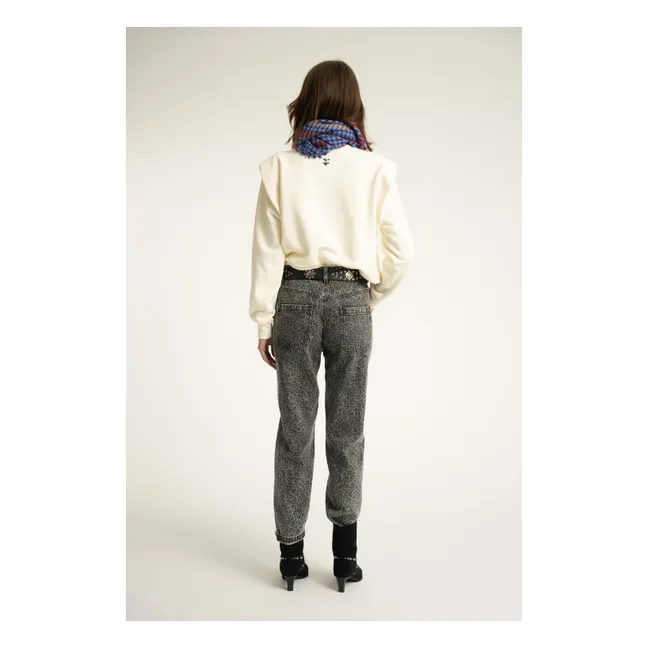 Jean Animal Coton | Washed Black