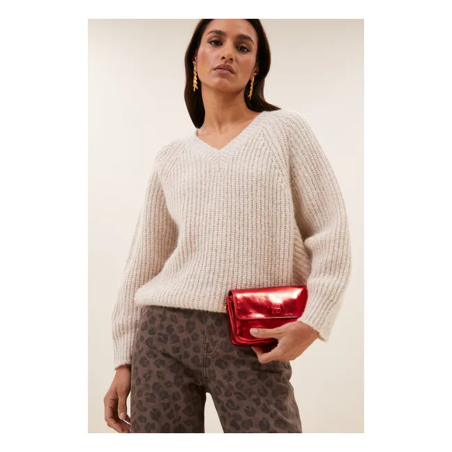 Pantalon Léopard Lew Coton Bio | Marron