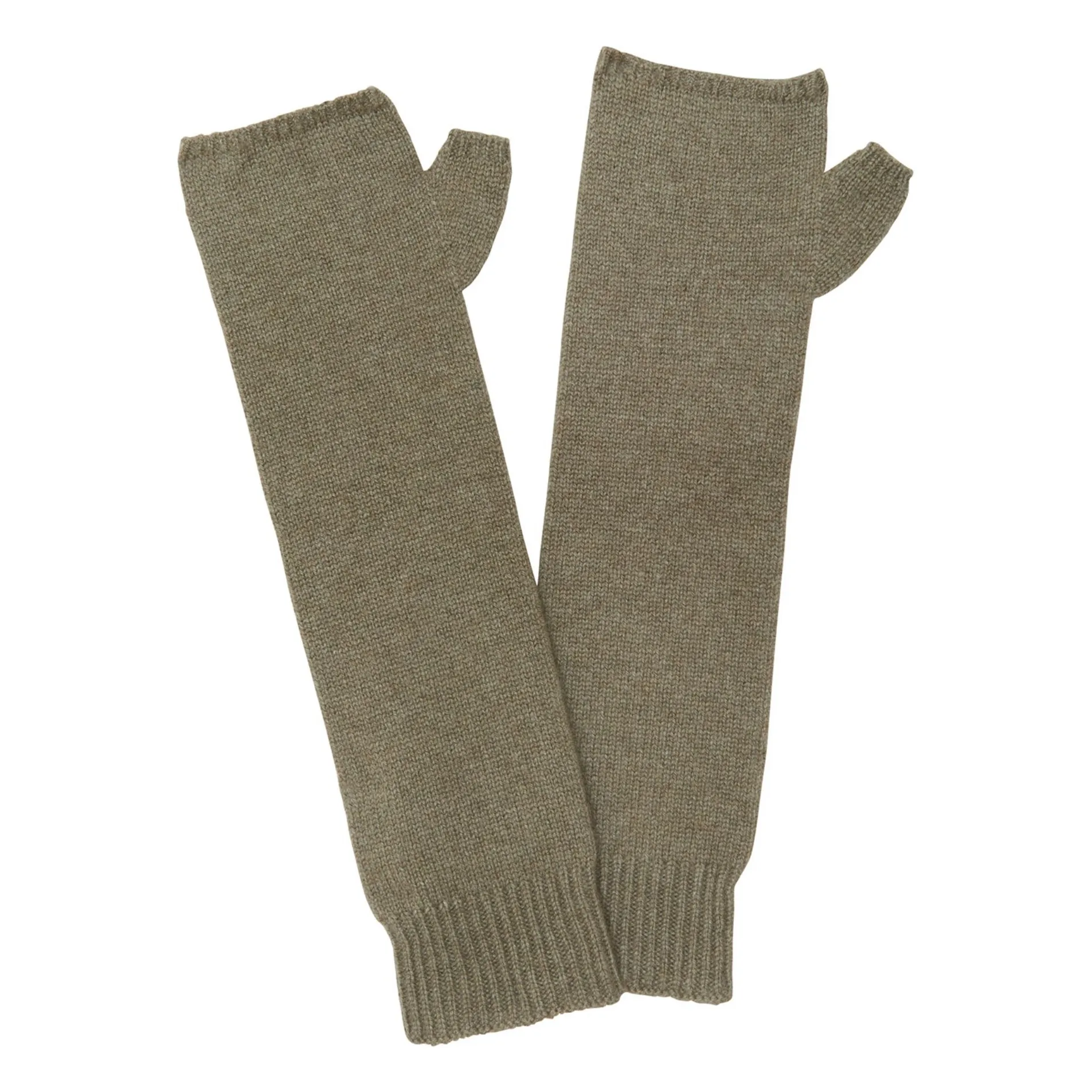 Kujten Marled Khaki Sochi Cashmere Mittens