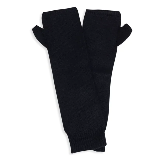Guanti in cashmere Sochi | Nero