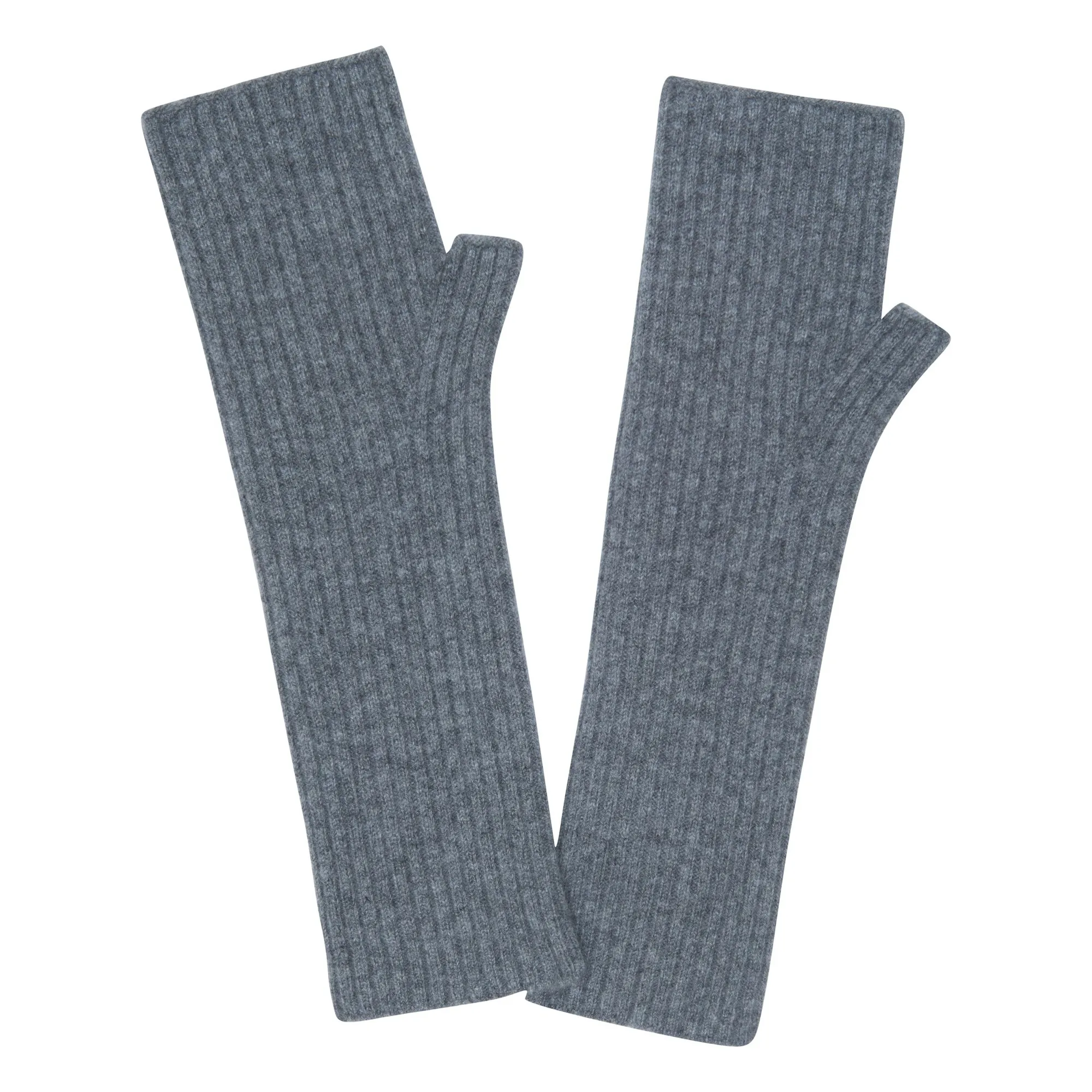 Kujten Grey Knokke Cashmere Mittens