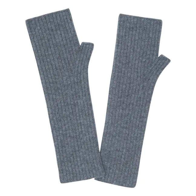 Knokke Cashmere mittens | Grey