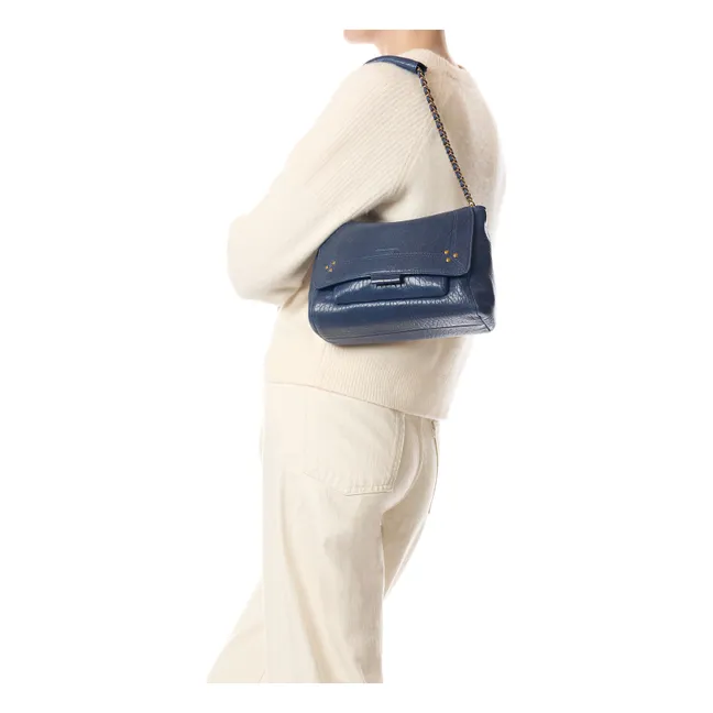 Sac Lulu M Agneau | Bleu marine
