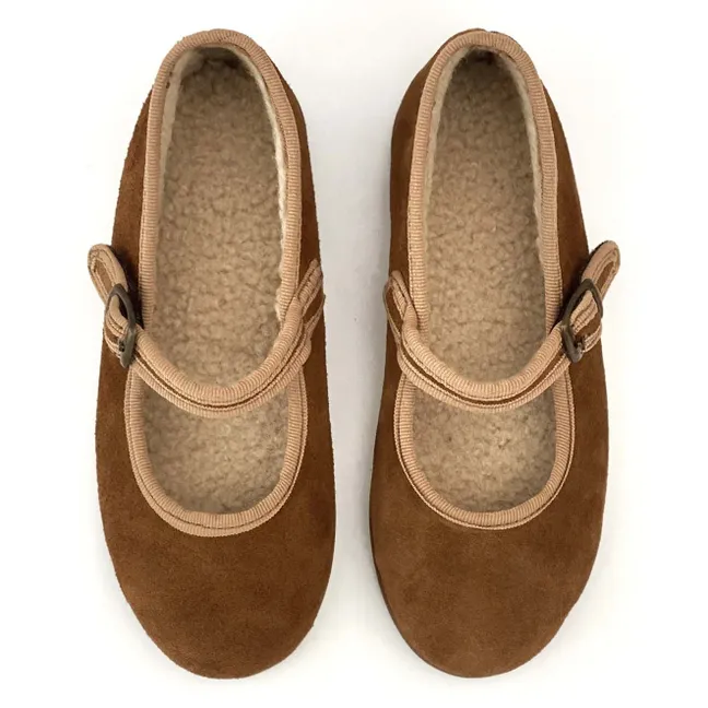 Ballerines Salamanca Cocoon Daim | Camel