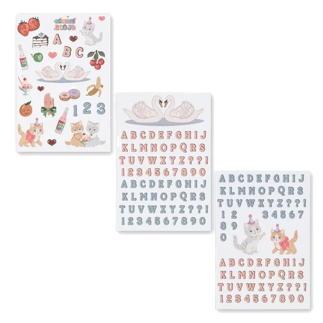 Set de stickers Swan