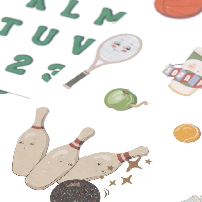 Set de stickers Kick It