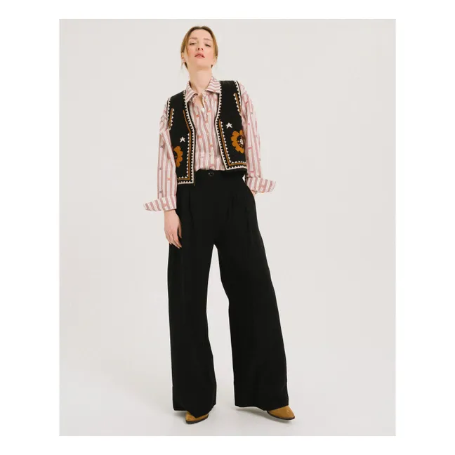 Pantalon Fluide Uptown | Noir