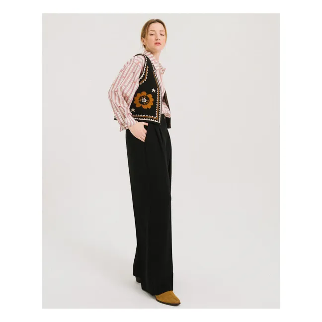 Pantalon Fluide Uptown | Noir
