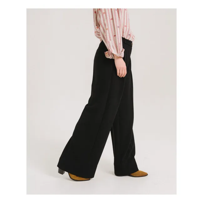 Pantalon Fluide Uptown | Noir
