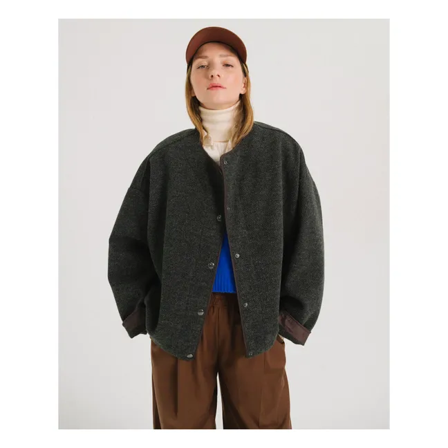 Blouson Polaire Friends | Gris anthracite