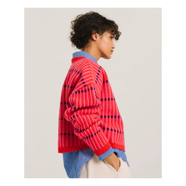 Pull Rayures Freddy Laine | Rose