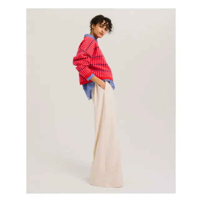 Pull Rayures Freddy Laine | Rose