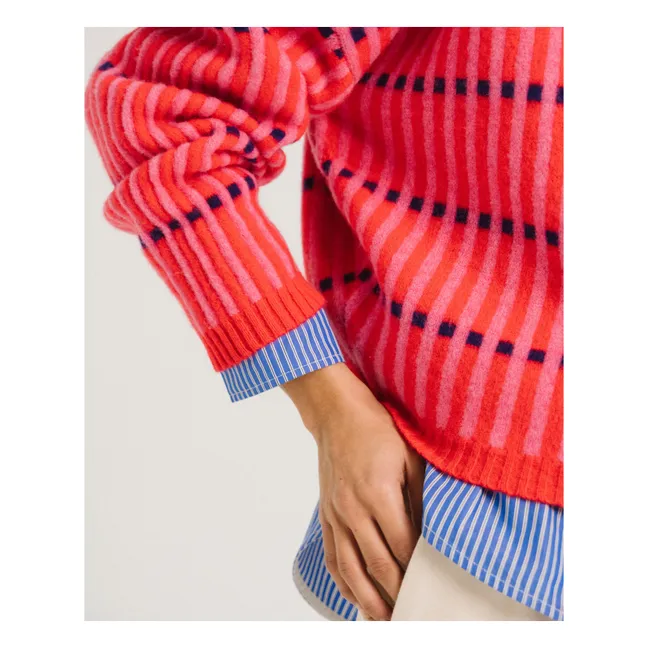 Pull Rayures Freddy Laine | Rose